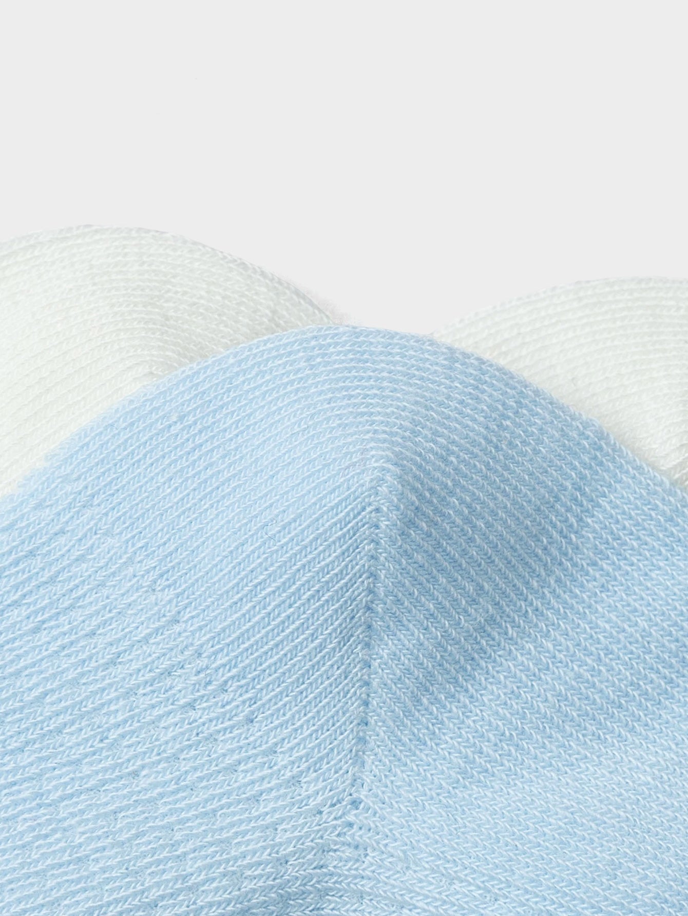 Balabala Crew Socks 2 Pack Blue White