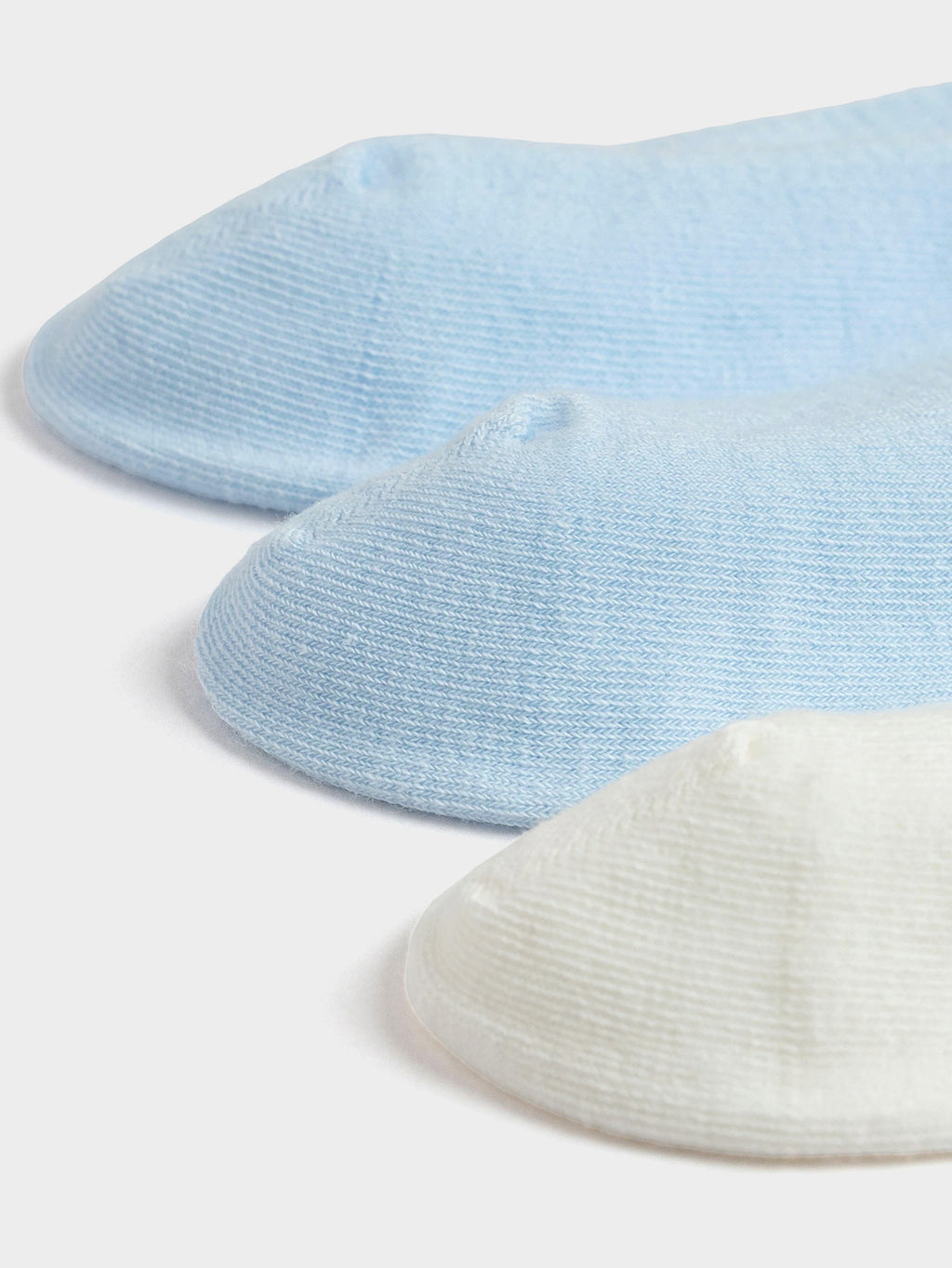 Balabala Crew Socks 2 Pack Blue White
