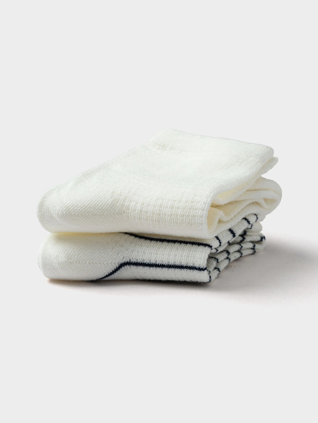 Balabala Crew Socks 2 Pack Blue White