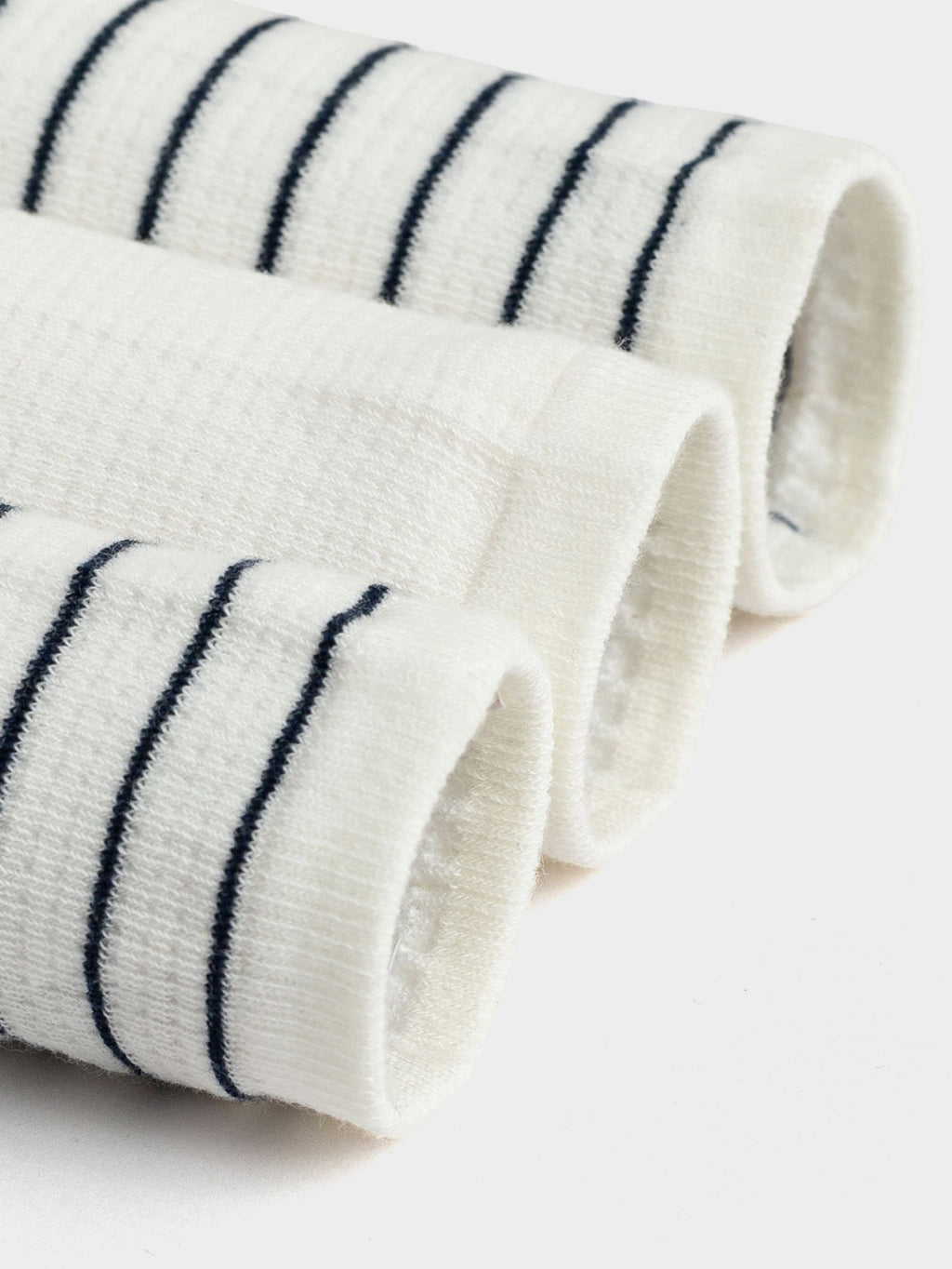 Balabala Crew Socks 2 Pack Blue White