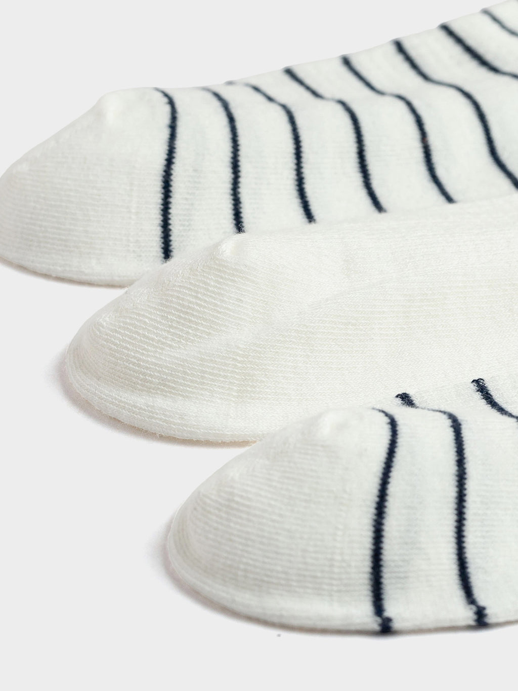 Balabala Crew Socks 2 Pack Blue White
