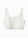 Balabala Girls Seamless Training Bra White,Pink