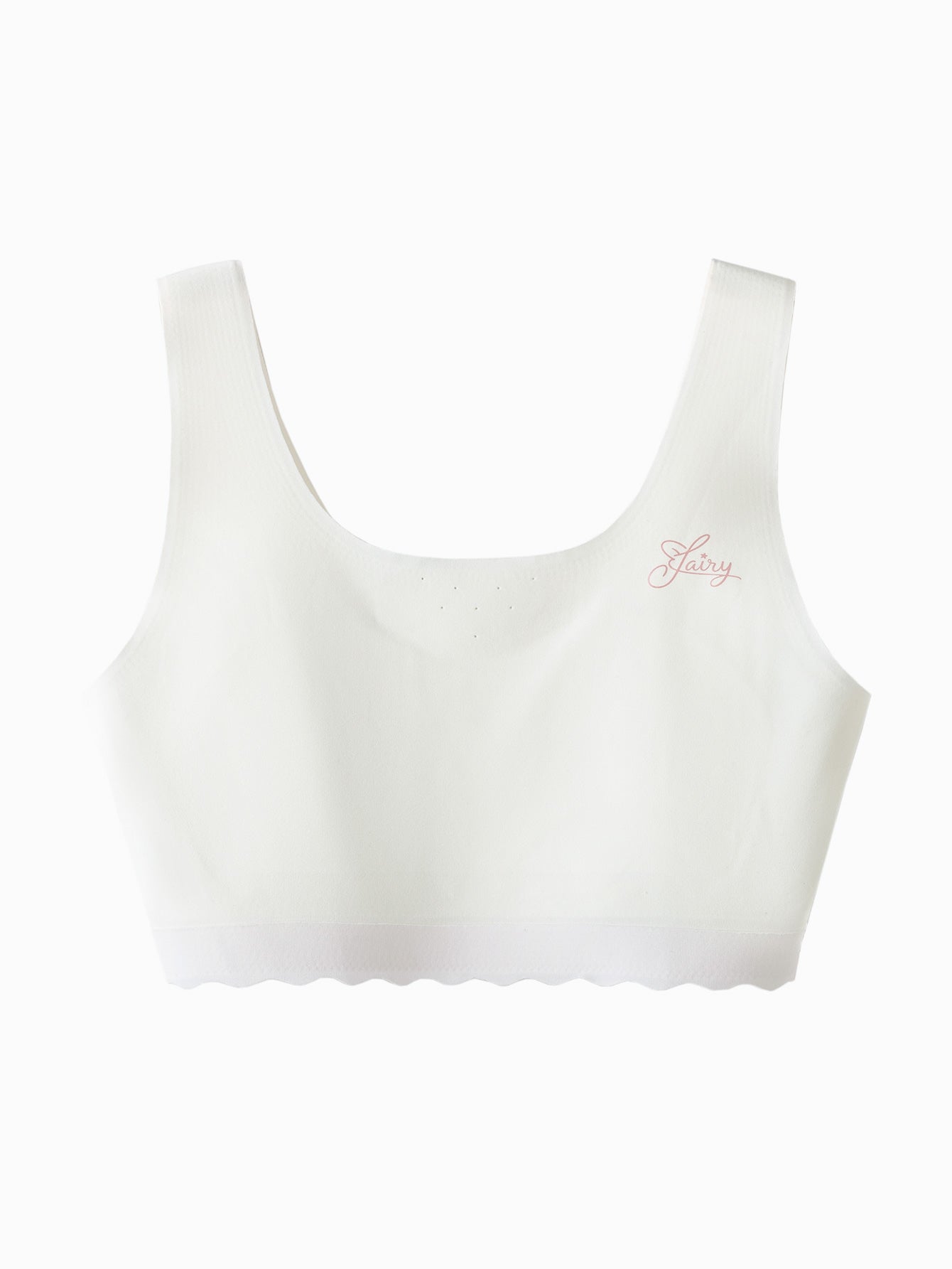 Balabala Girls Seamless Training Bra White,Pink