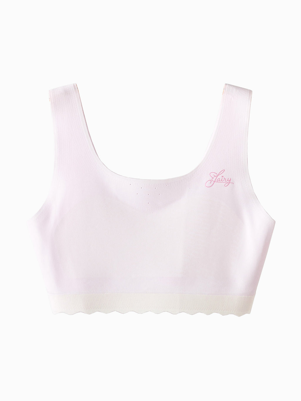 Balabala Girls Seamless Training Bra White,Pink