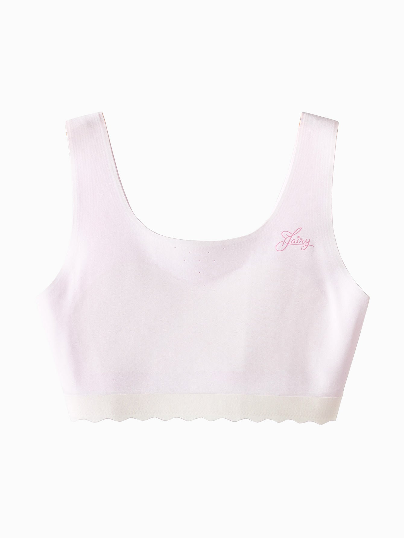 Balabala Girls Seamless Training Bra White,Pink