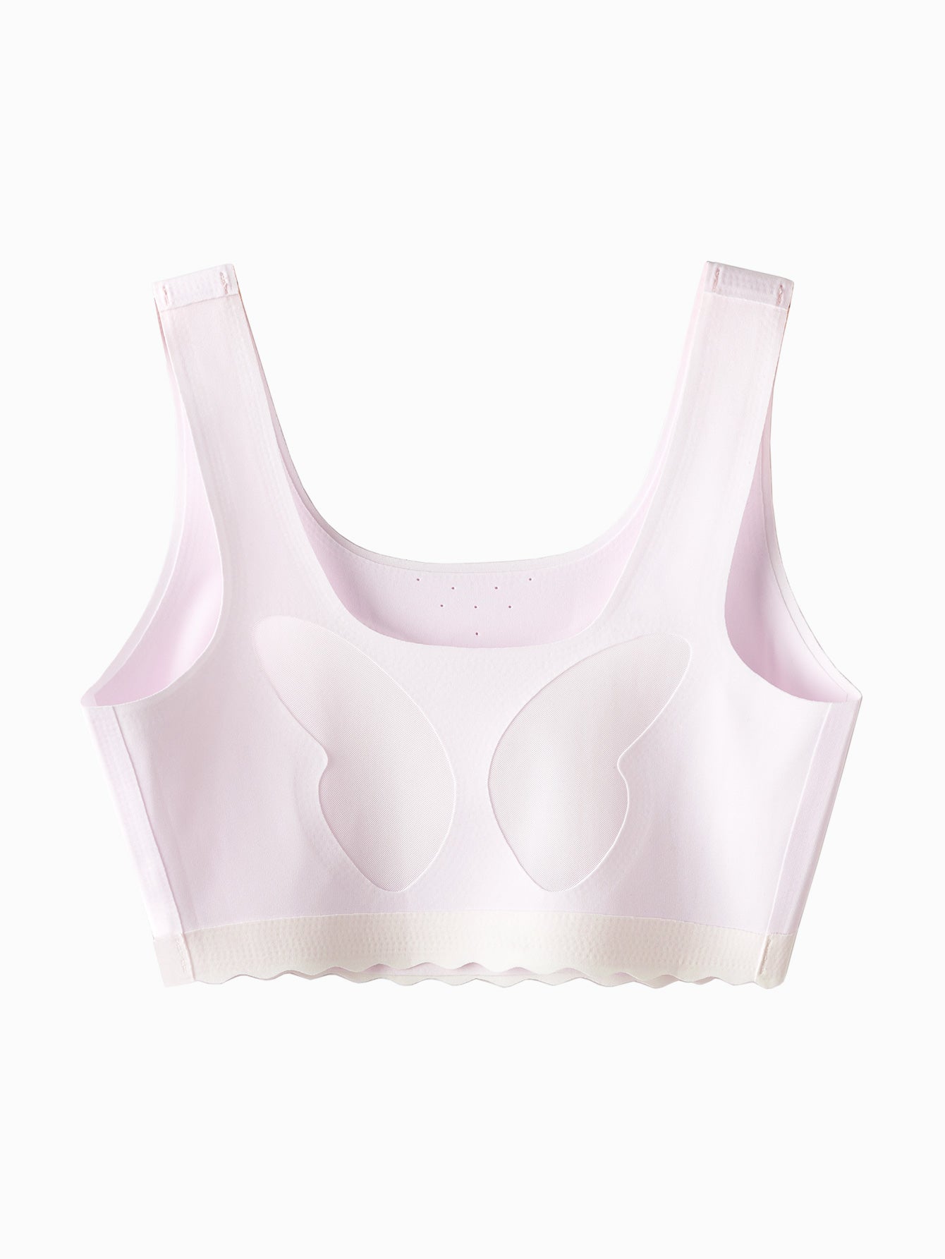 Balabala Girls Seamless Training Bra White,Pink
