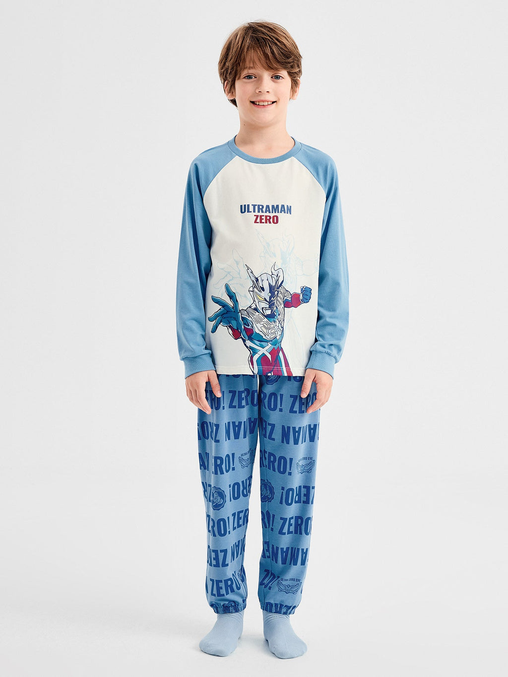 Balabala Pajama Set Blue And White