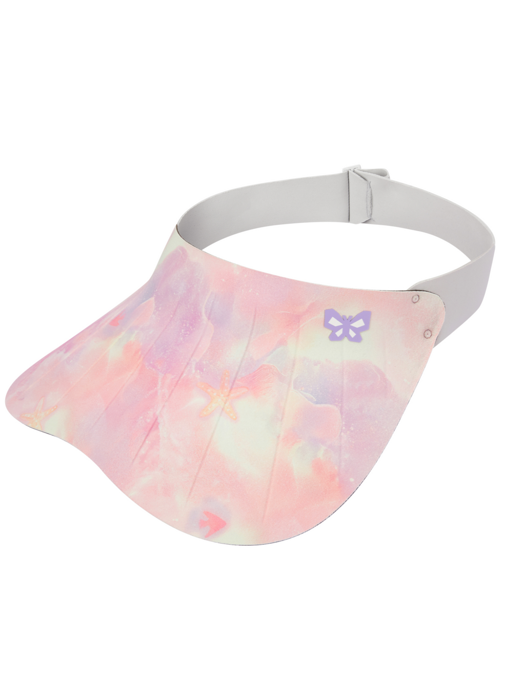 Balabala Girls Tie Dye Sun Visor Pink,Blue