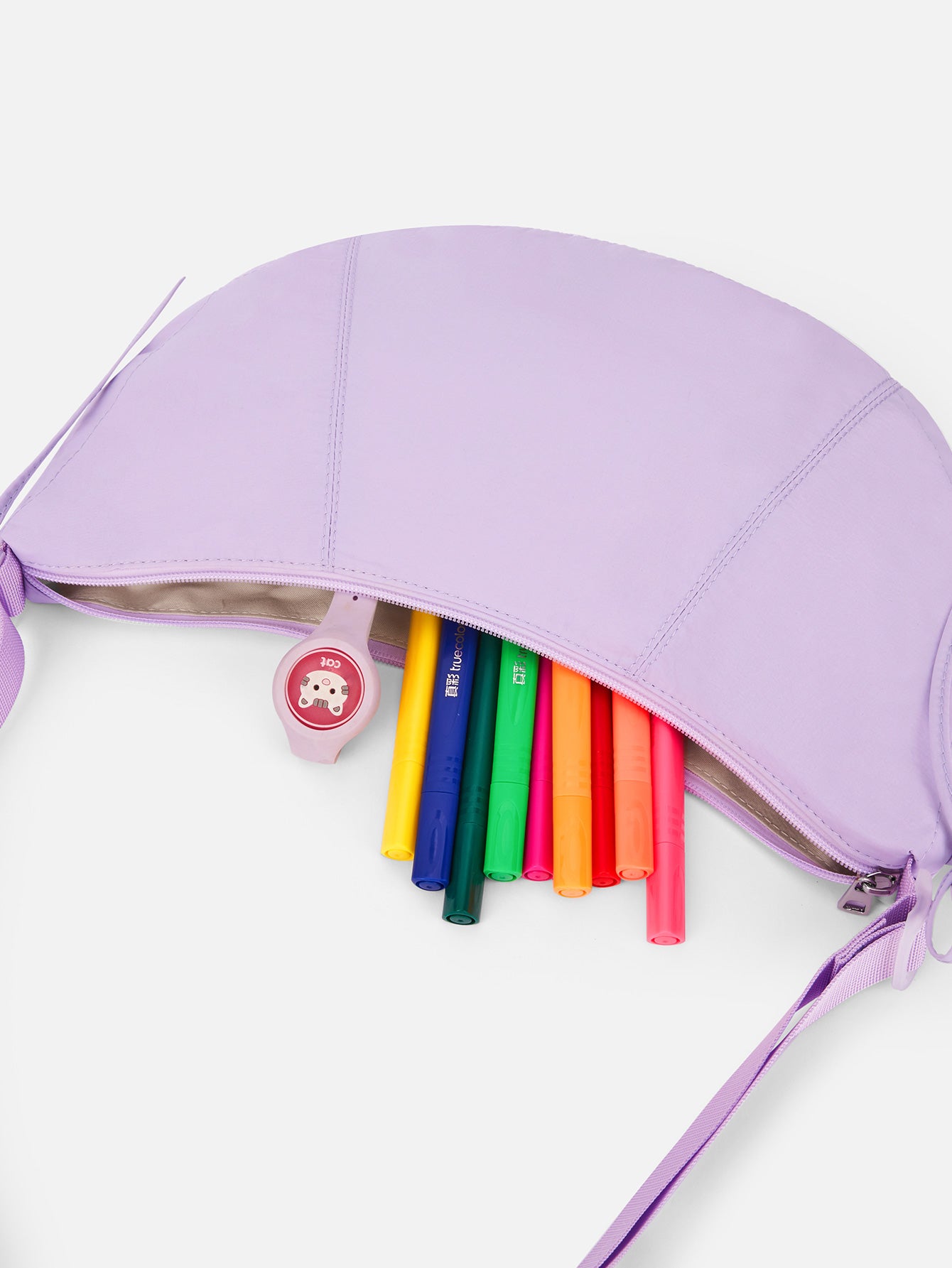 Balabala Girls Crescent Shoulder Bag Blue,Purple