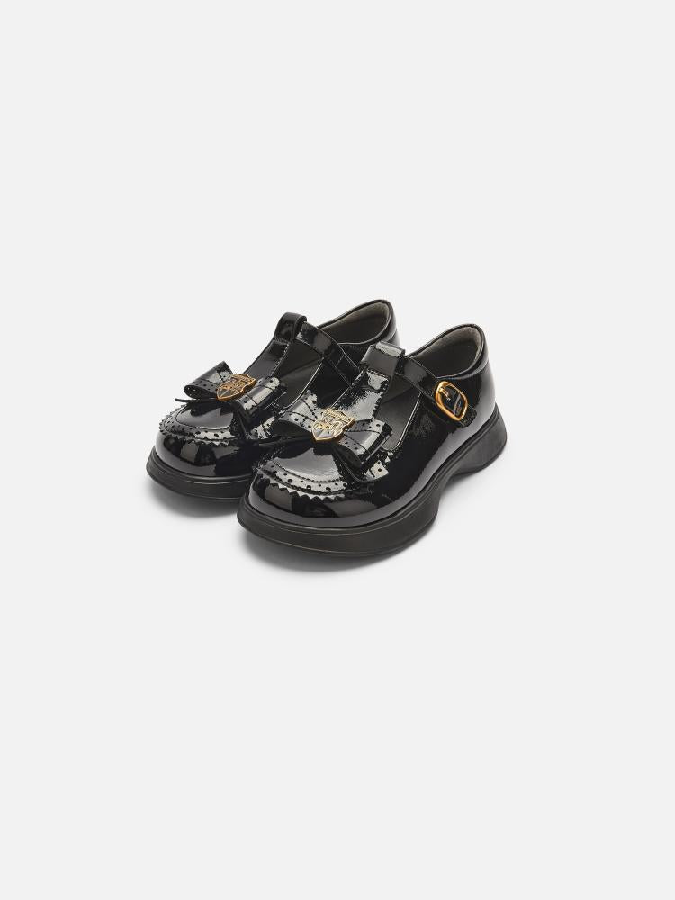 Balabala Shoes Black Patent Leather