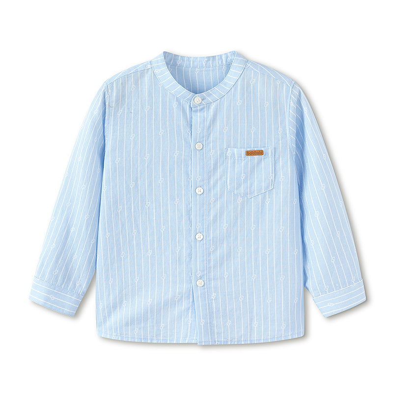 Balabala Toddler Boy Long Sleeve Shirt