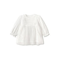 Balabala Baby Girl Round V-Neck Long-Sleeved T-Shirt