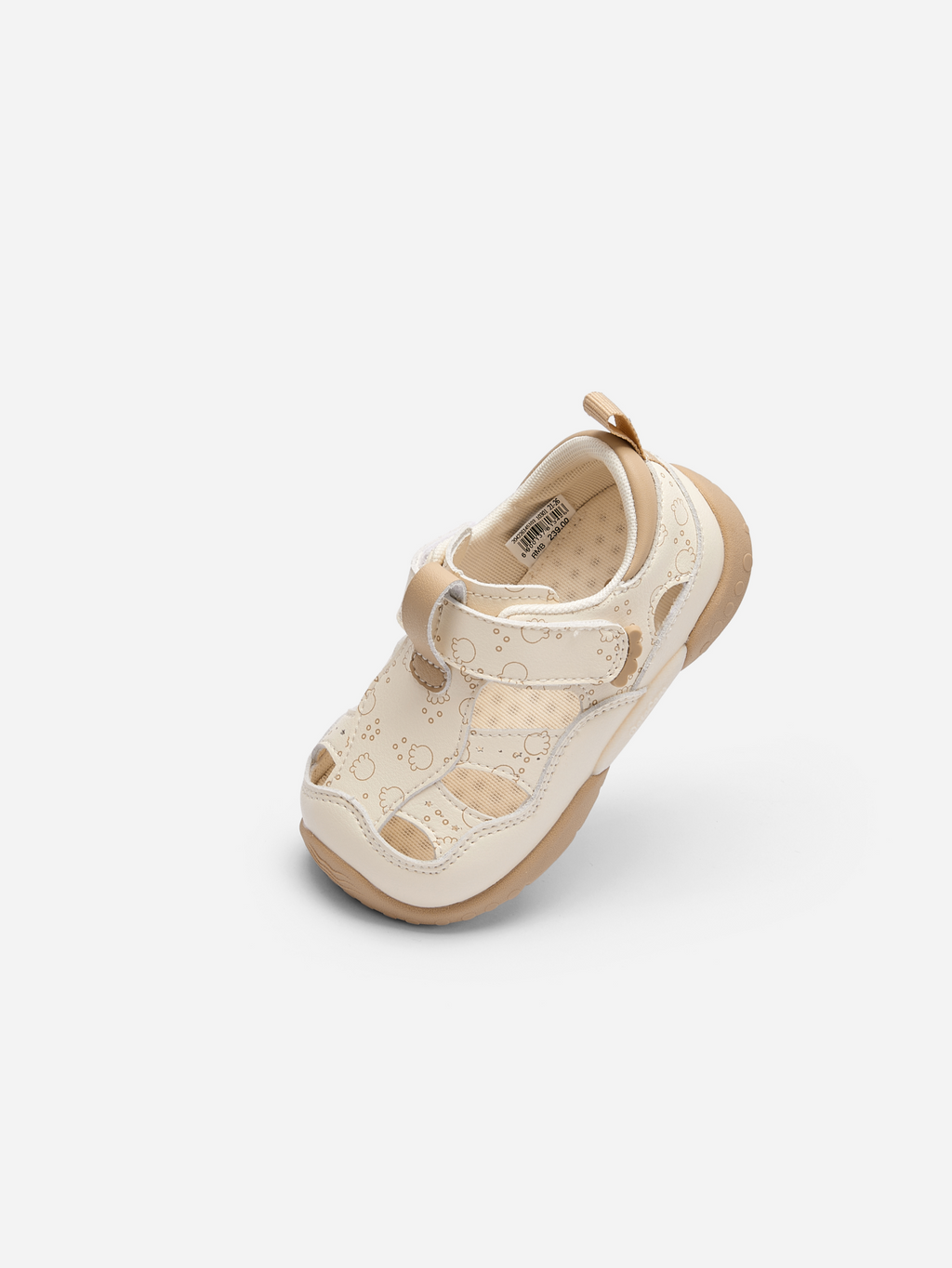 Balabala Toddler Closed Toe Sandals Off-white