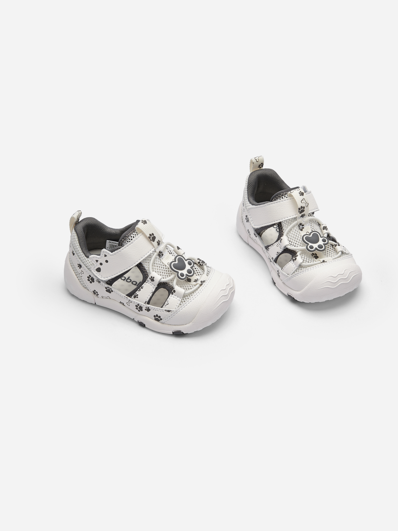 Balabala Toddler Cartoon Sandals White
