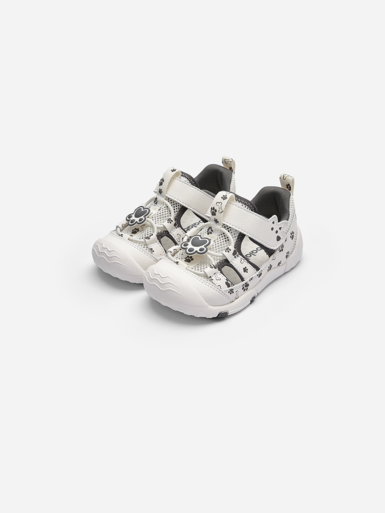 Balabala Toddler Cartoon Sandals White