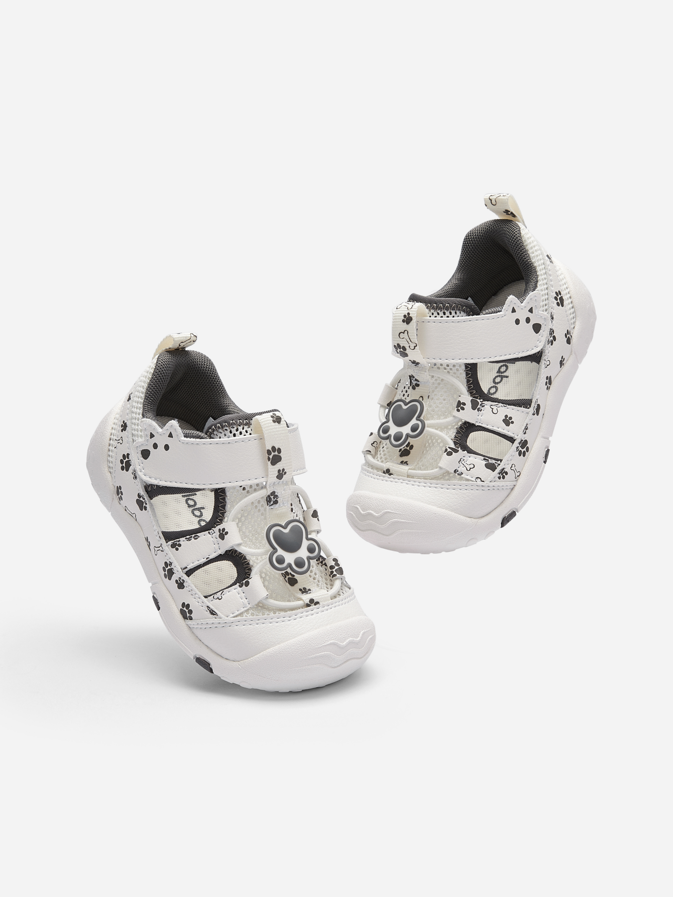 Balabala Toddler Cartoon Sandals White