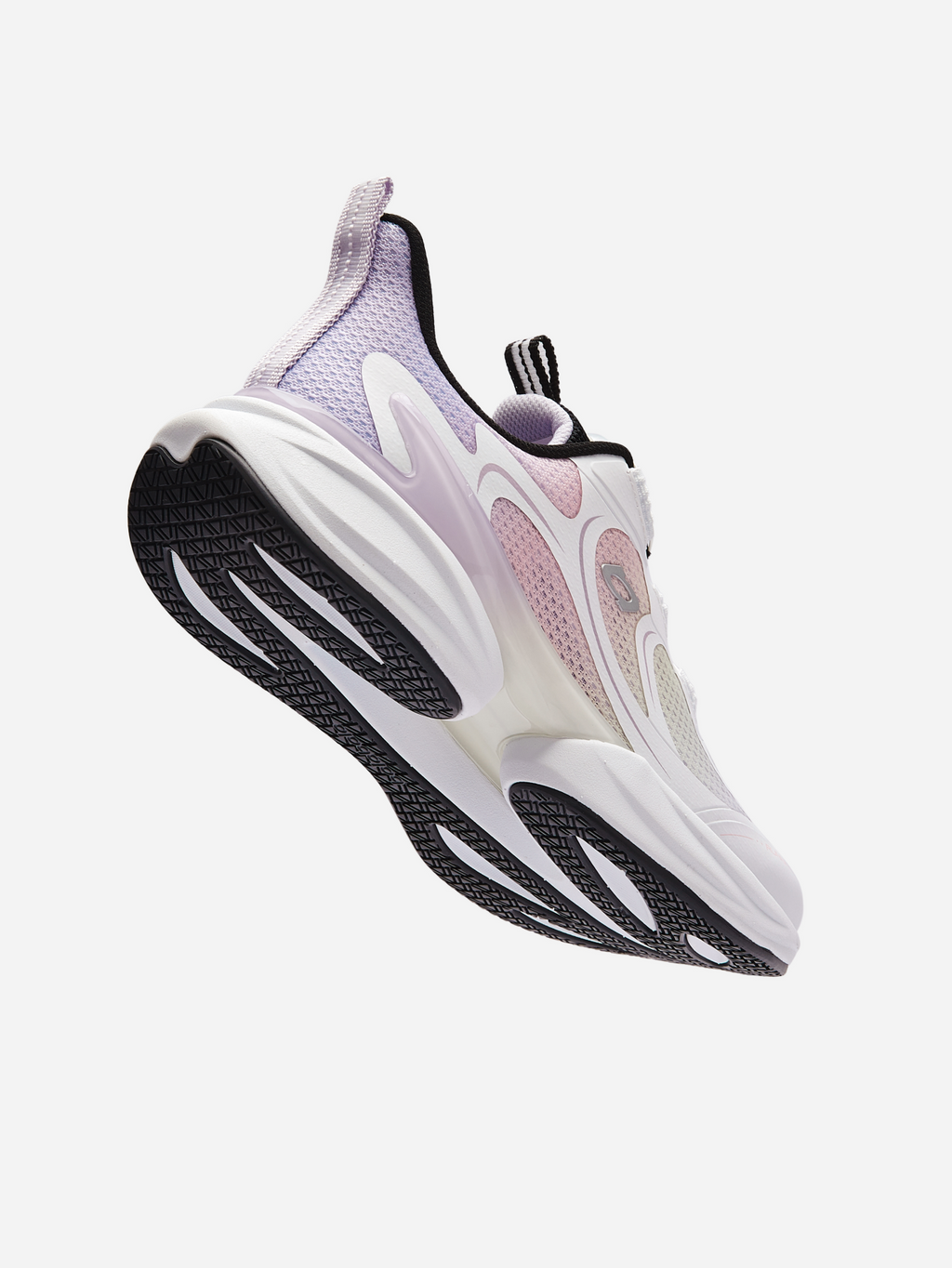 Balabala Kids Performance Running Sneakers White Purple