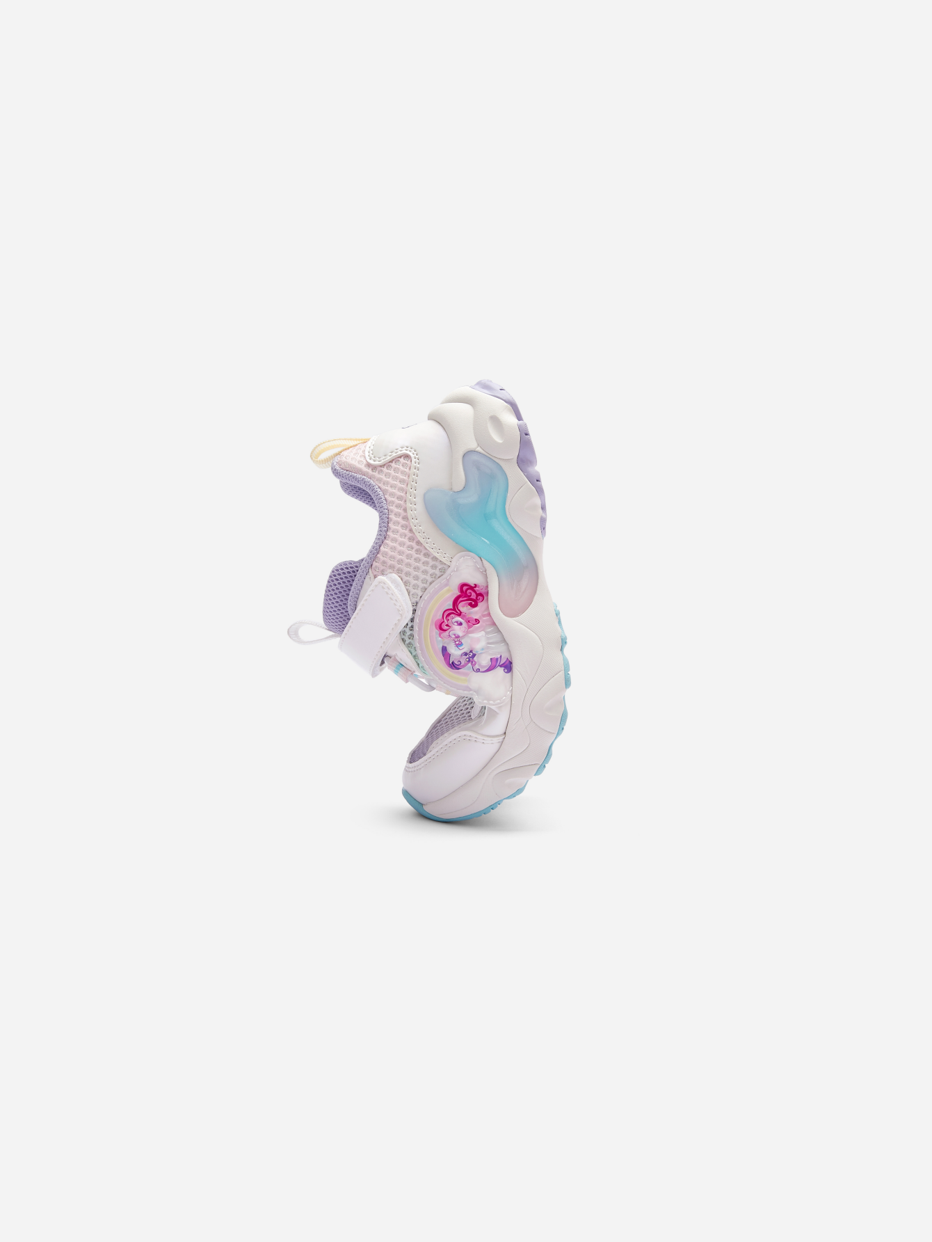 Balabala Girls Pony Sneakers White Gray