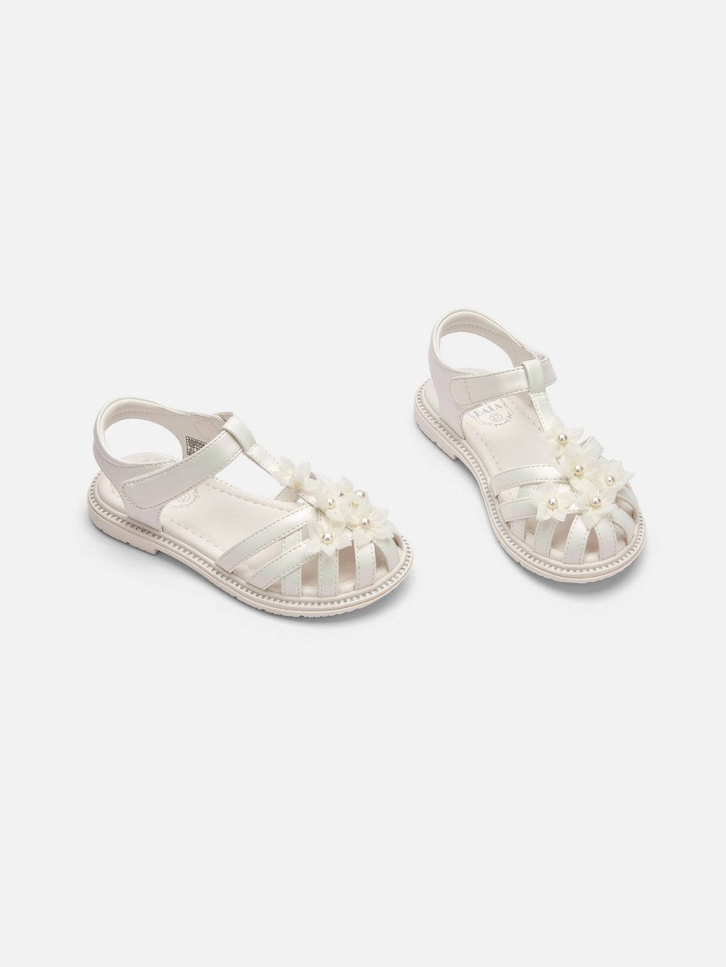 Balabala Girls Jelly Sandals White