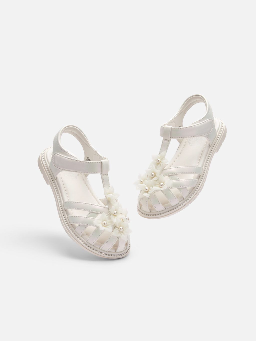 Balabala Girls Jelly Sandals White
