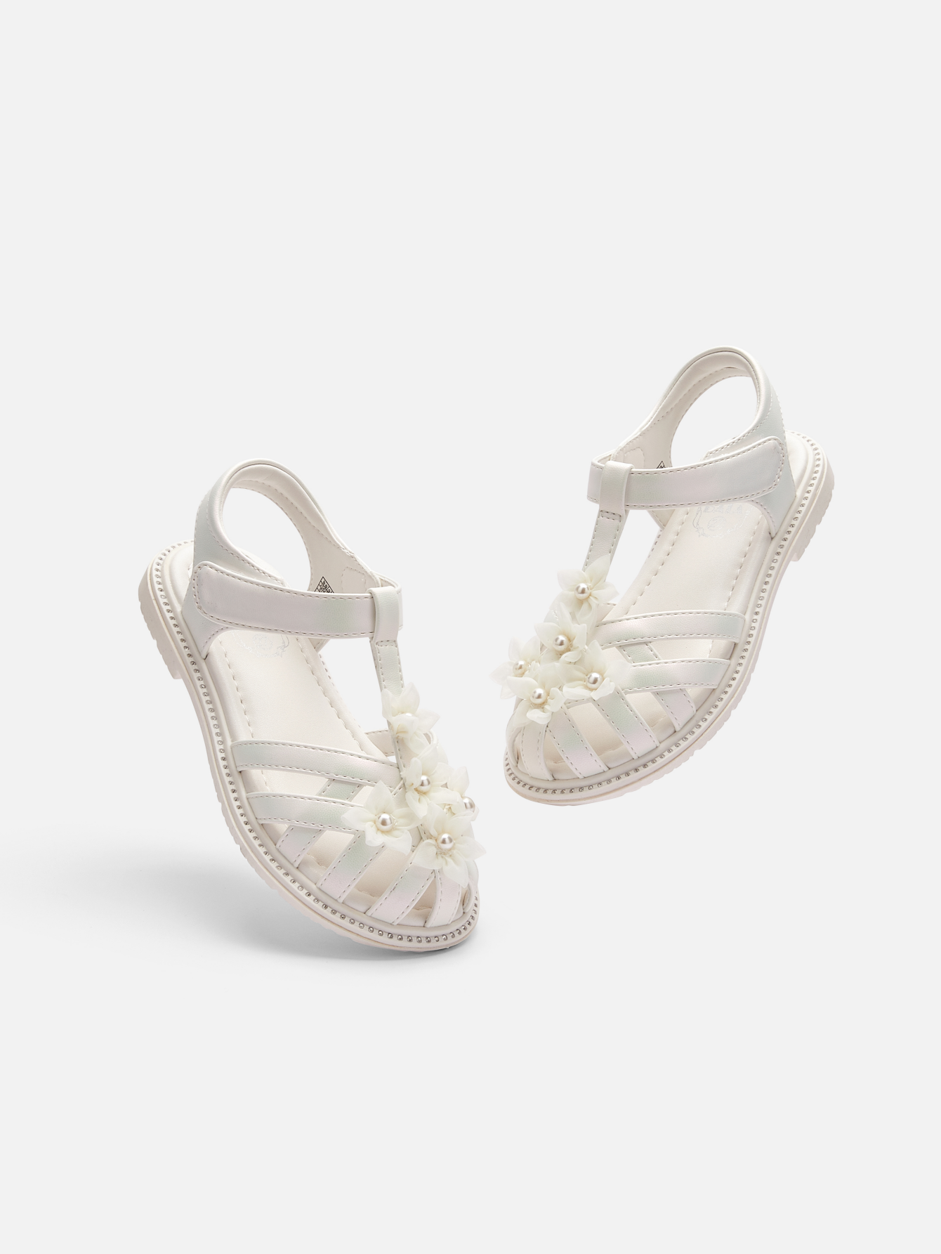 Balabala Girls Jelly Sandals White