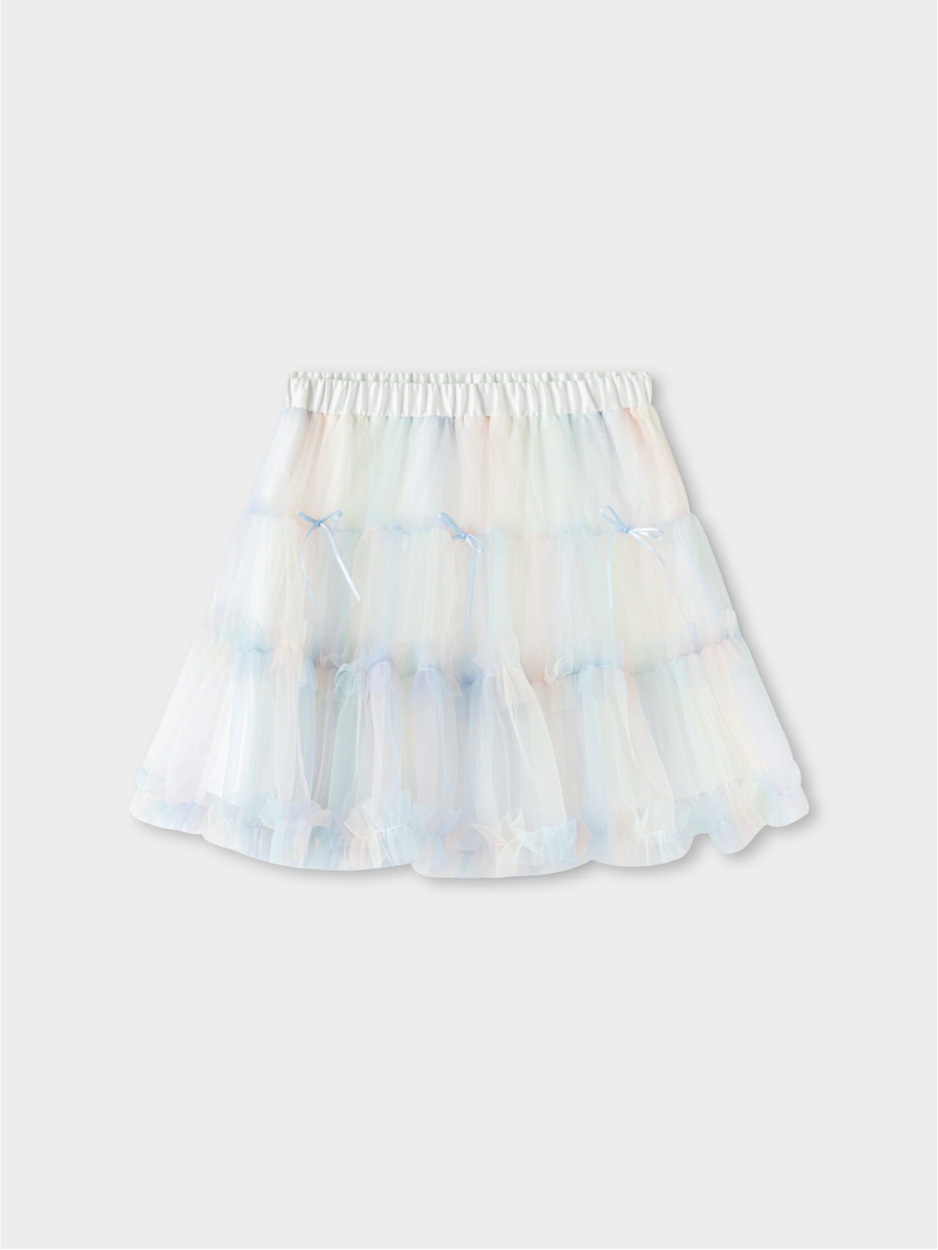 Balabala Girls T-Shirt and Skirt Set White
