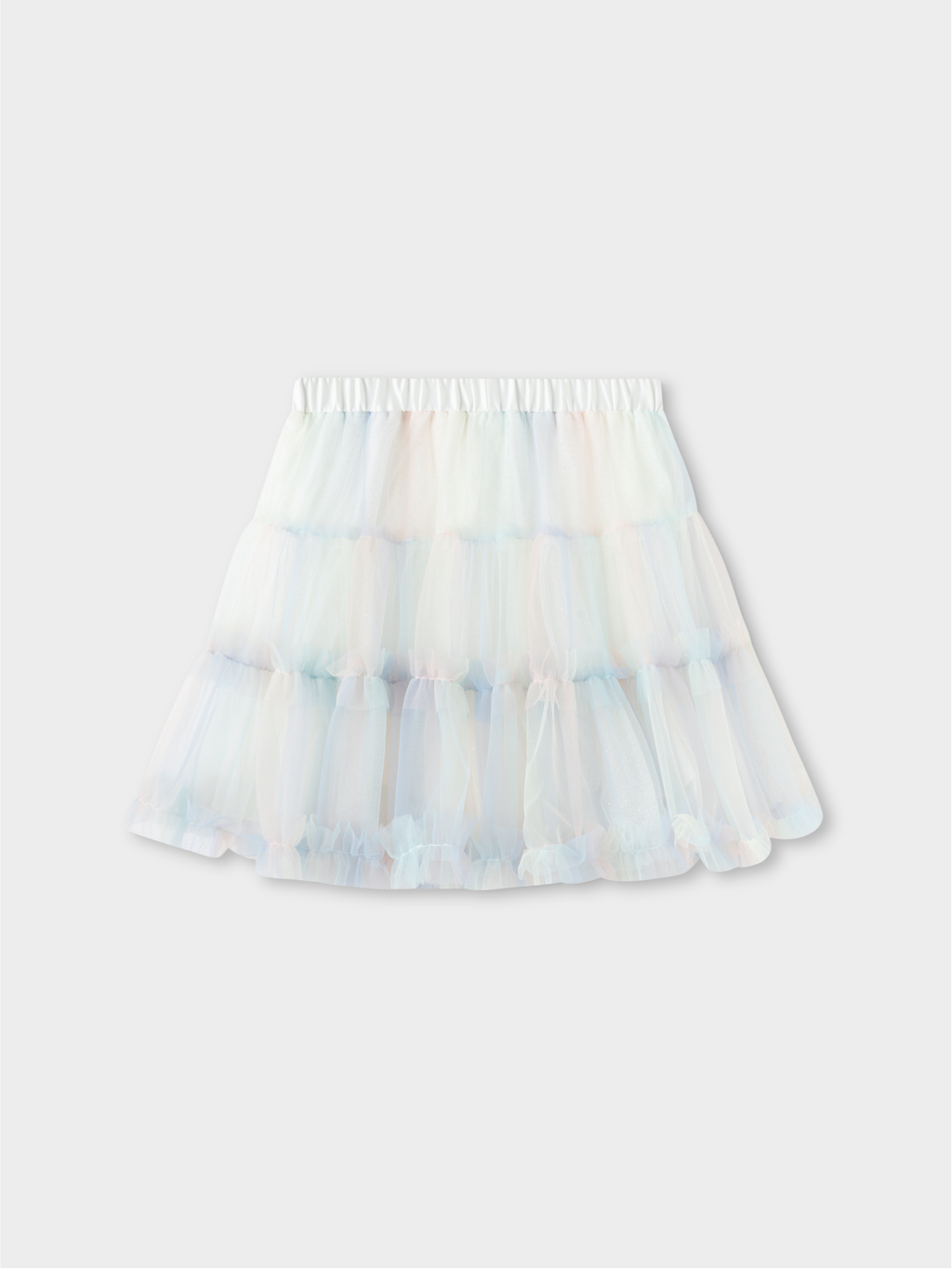 Balabala Girls T-Shirt and Skirt Set White