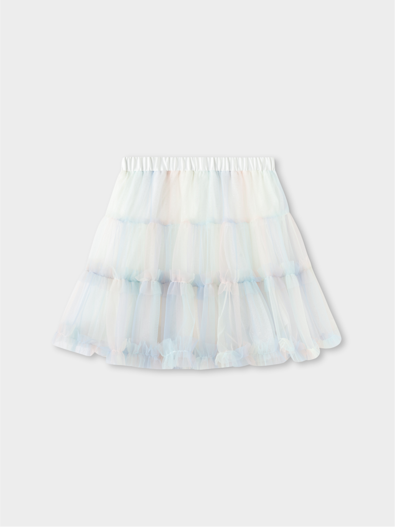 Balabala Girls T-Shirt and Skirt Set White