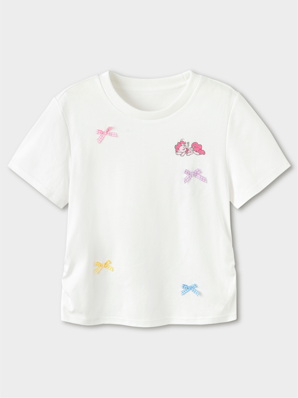 Balabala Girls T-Shirt and Skirt Set White
