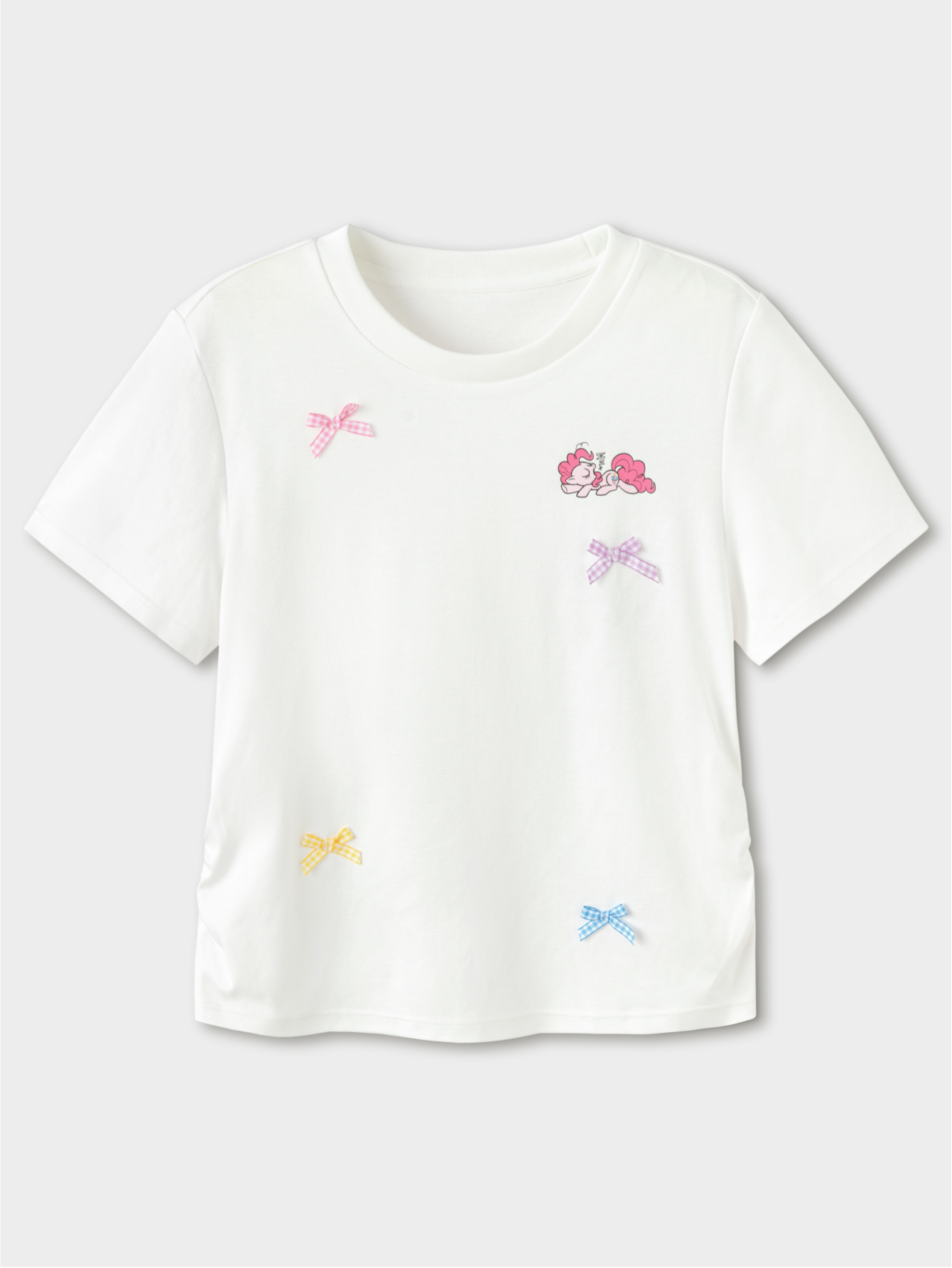 Balabala Girls T-Shirt and Skirt Set White