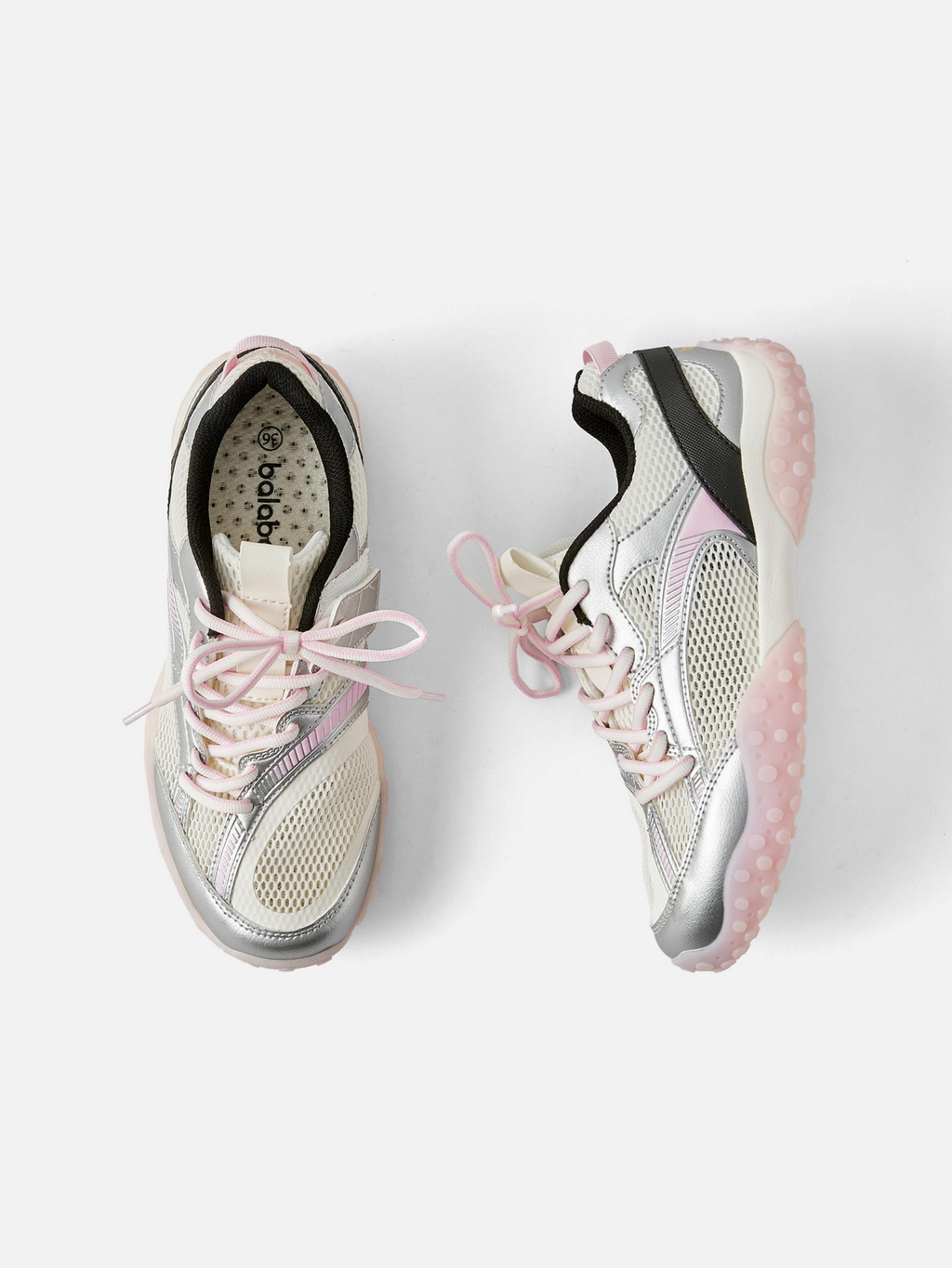 Balabala Girls Running Sneakers Pink