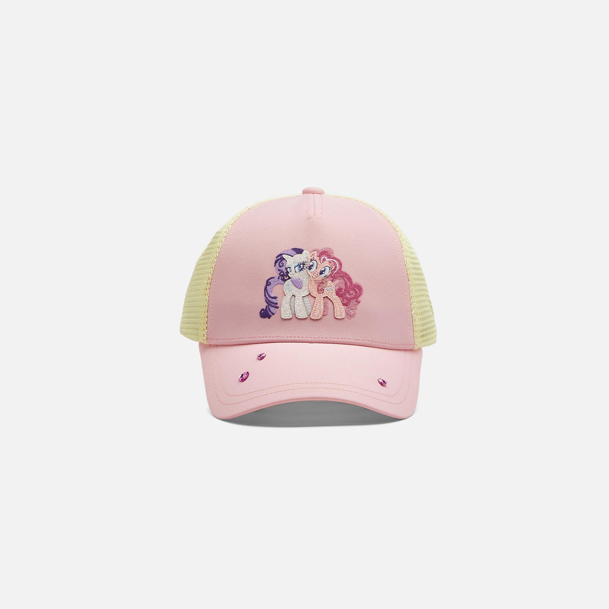 Balabala Kids Pony Baseball Cap Melange Yellow,Blue White