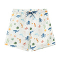Balabala Boys Ocean Print Swim Shorts Light Khaki