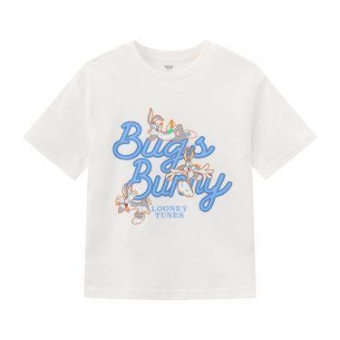 Balabala Boys Graphic T-Shirt Blue,White
