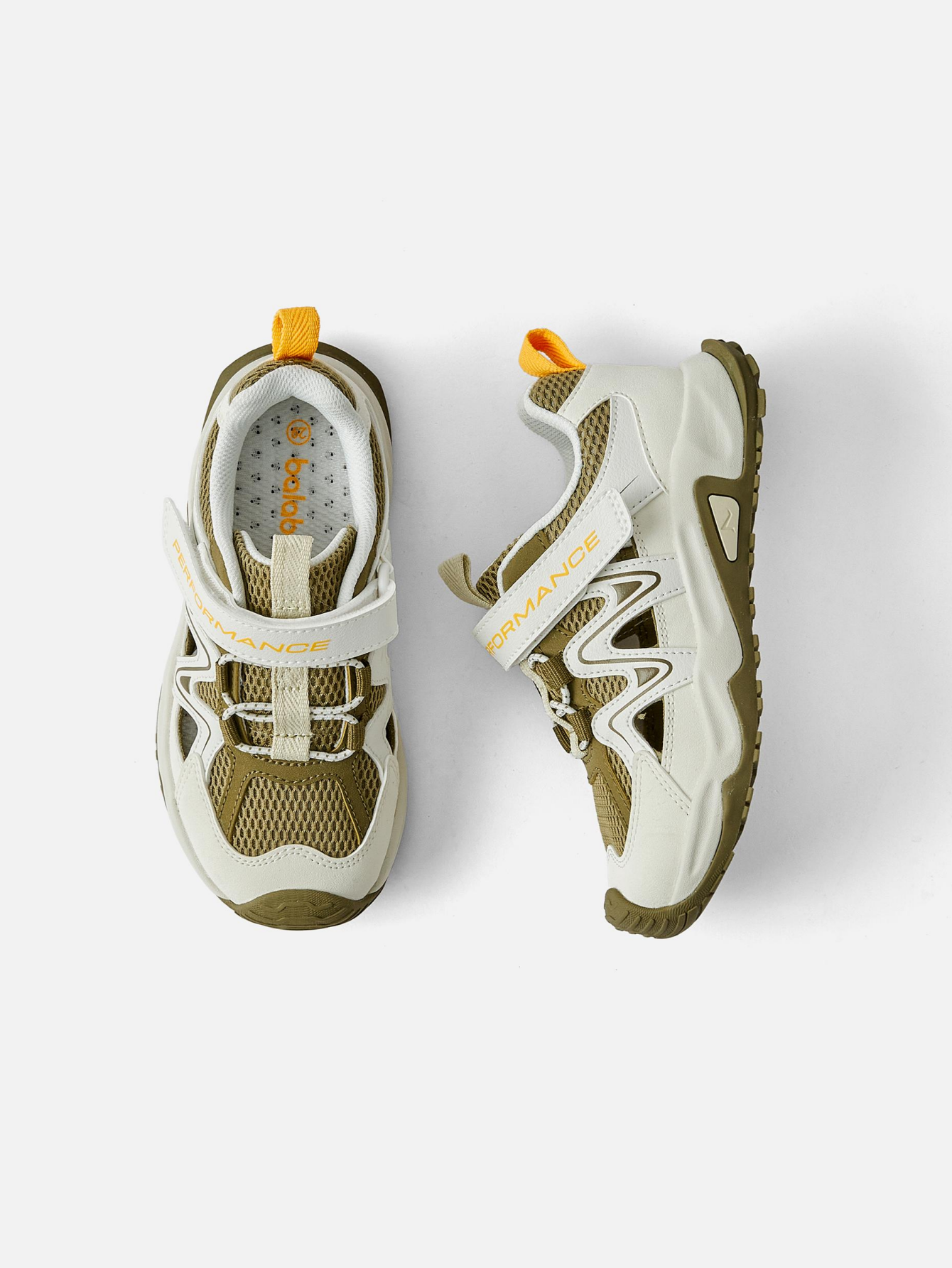 Balabala Kids Outdoor Sneakers Green Coffee