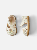 Balabala Floral Sandals Off-white