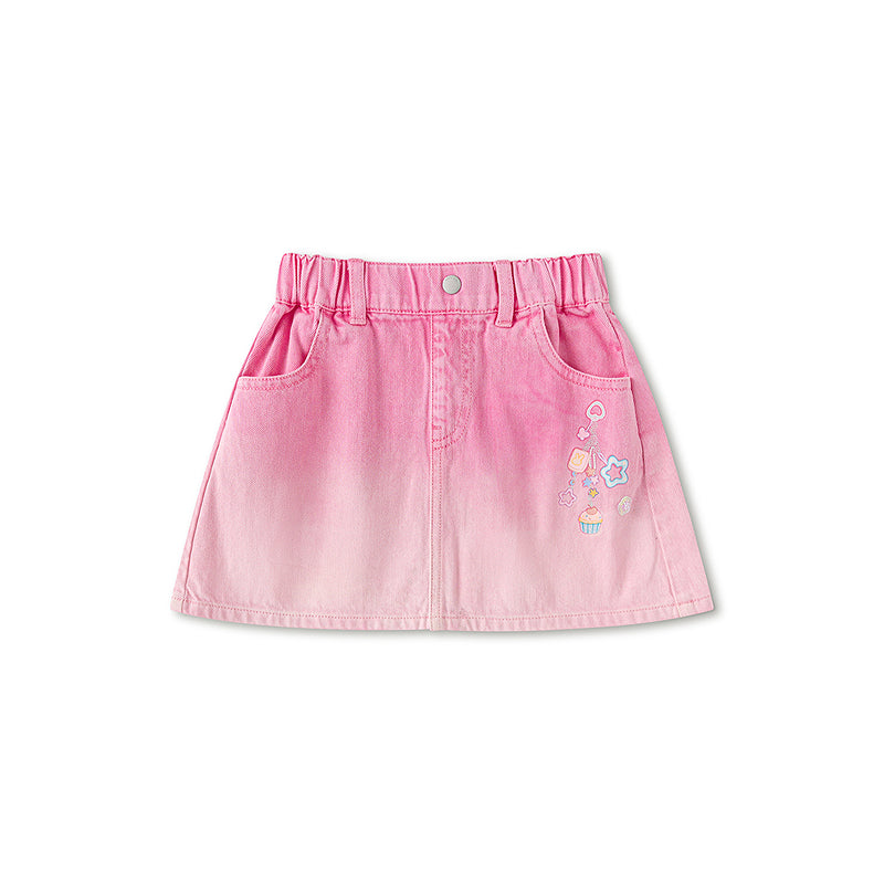 Balabala Toddler Girl Denim Skirt