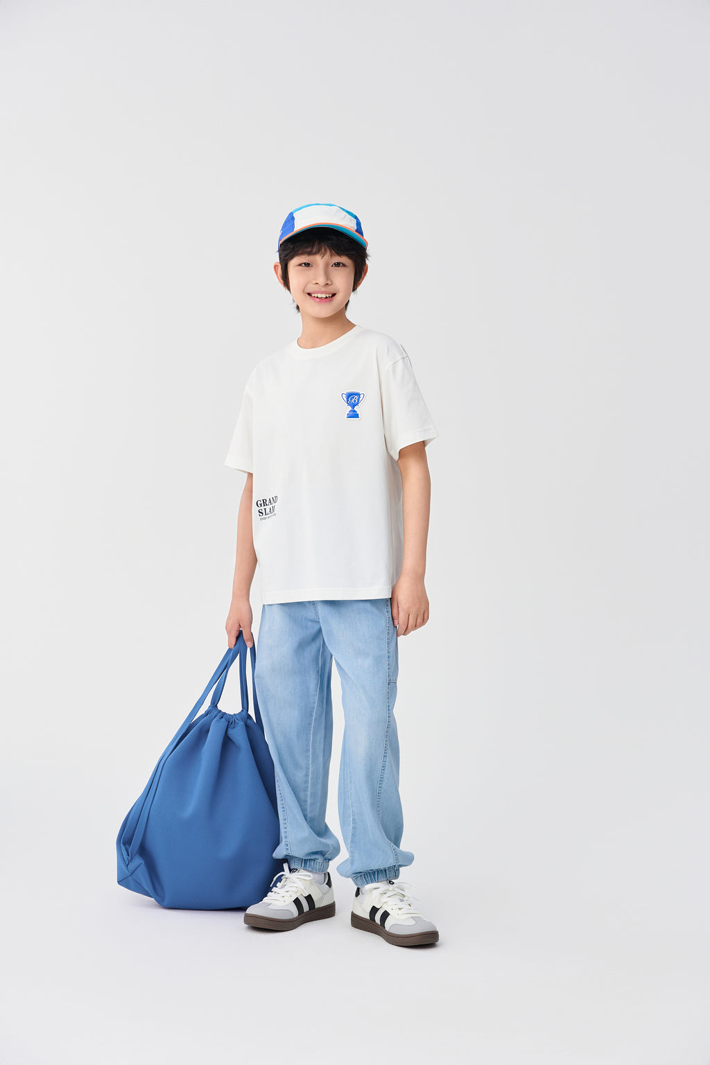 Balabala Pants Light Blue Denim | Dark Blue Denim