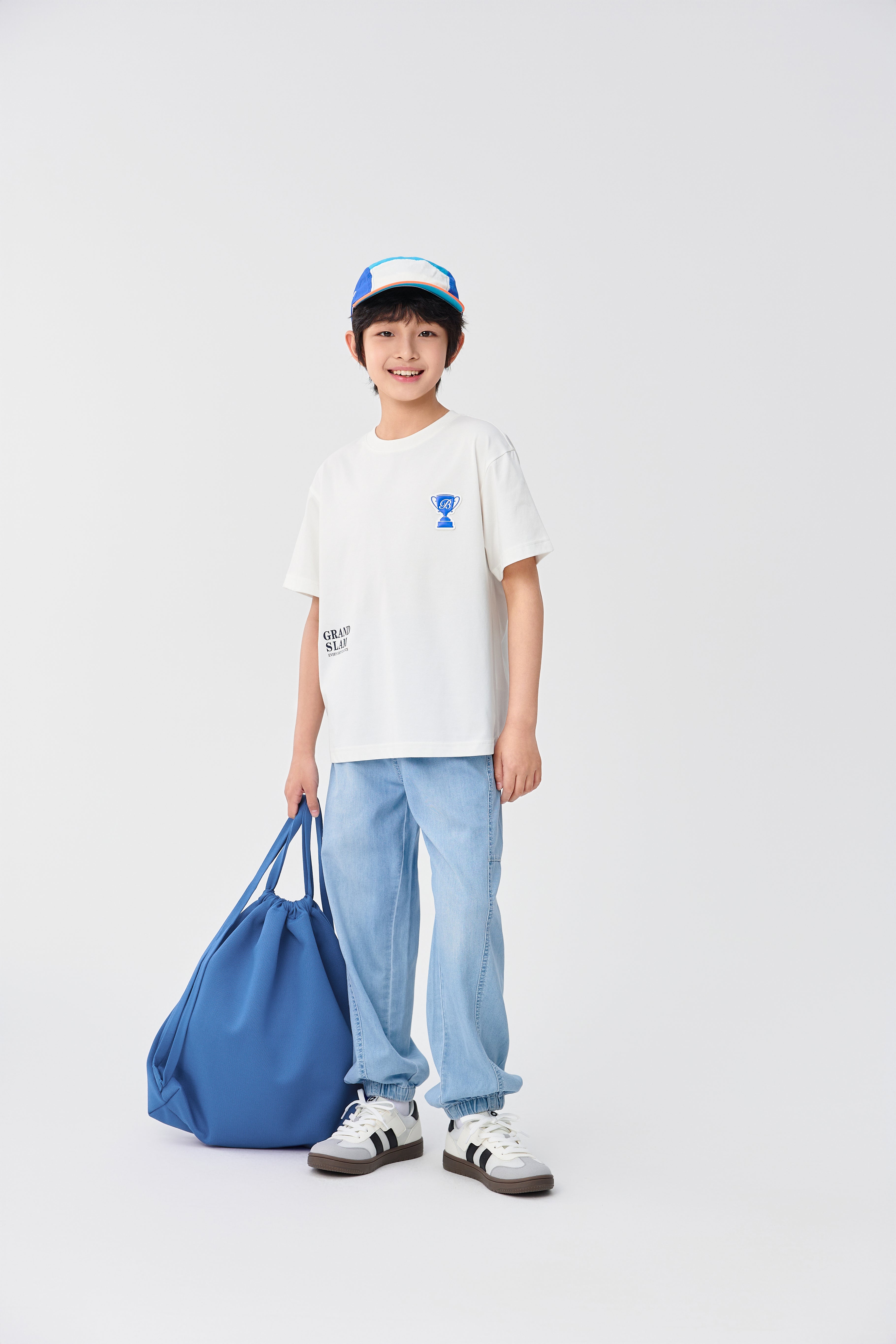 Balabala Pants Light Blue Denim | Dark Blue Denim