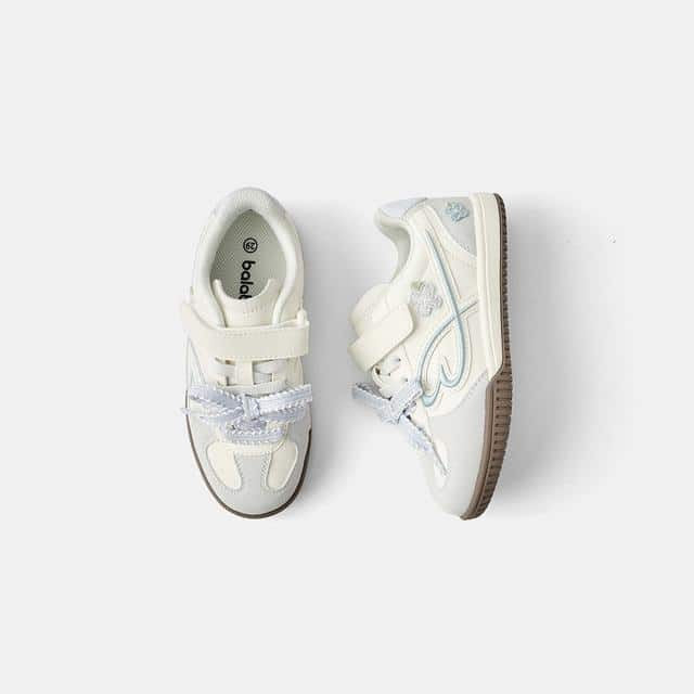 Balabala Kids Board Shoes White, Light Blue