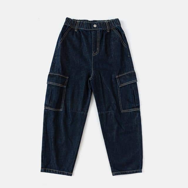Balabala Boys Denim Trousers Dark Blue