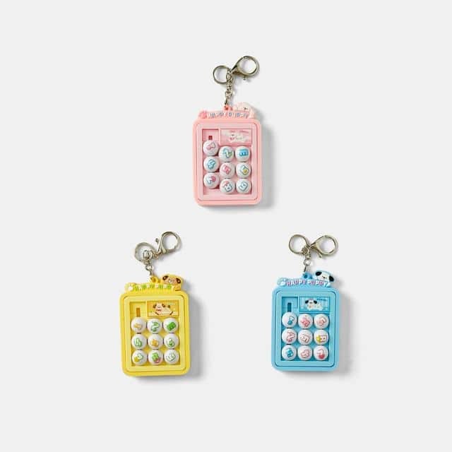 Balabala Girls Keychain Pink, Yellow, Blue