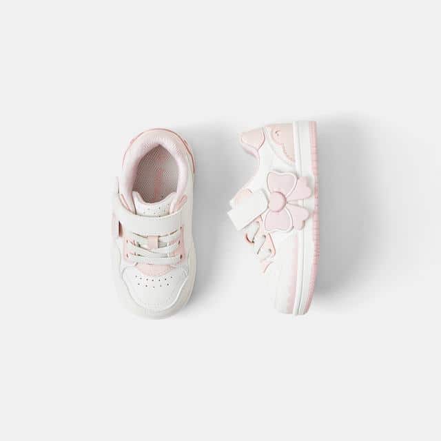 Balabala Shoes White Pink