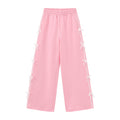 Balabala Girls Bow Trousers Pink, White