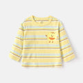 Balabala Long Sleeve T-Shirt Yellow Striped