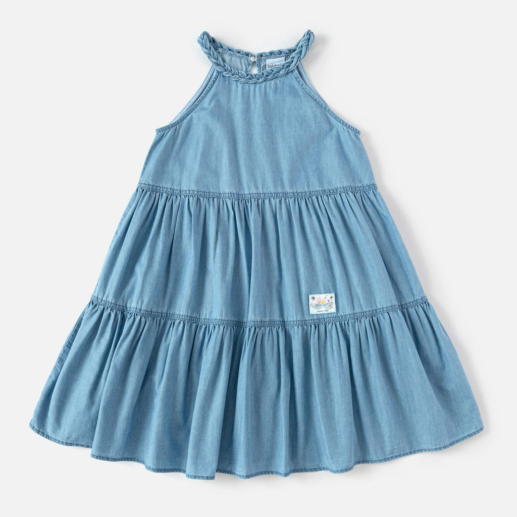 Balabala Dress Light Blue Denim