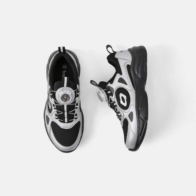 Balabala Shoes Black And Silver