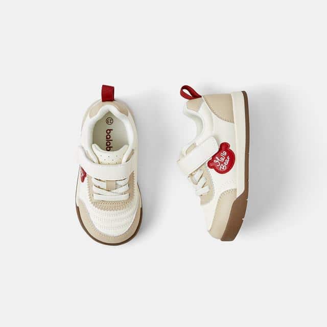 Balabala Shoes Beige And White