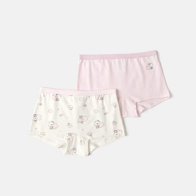 Balabala Girls Printed Underpants 2-Pack