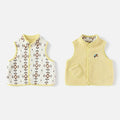 Balabala Vest Cream, Yellow, Fleece, Cotton